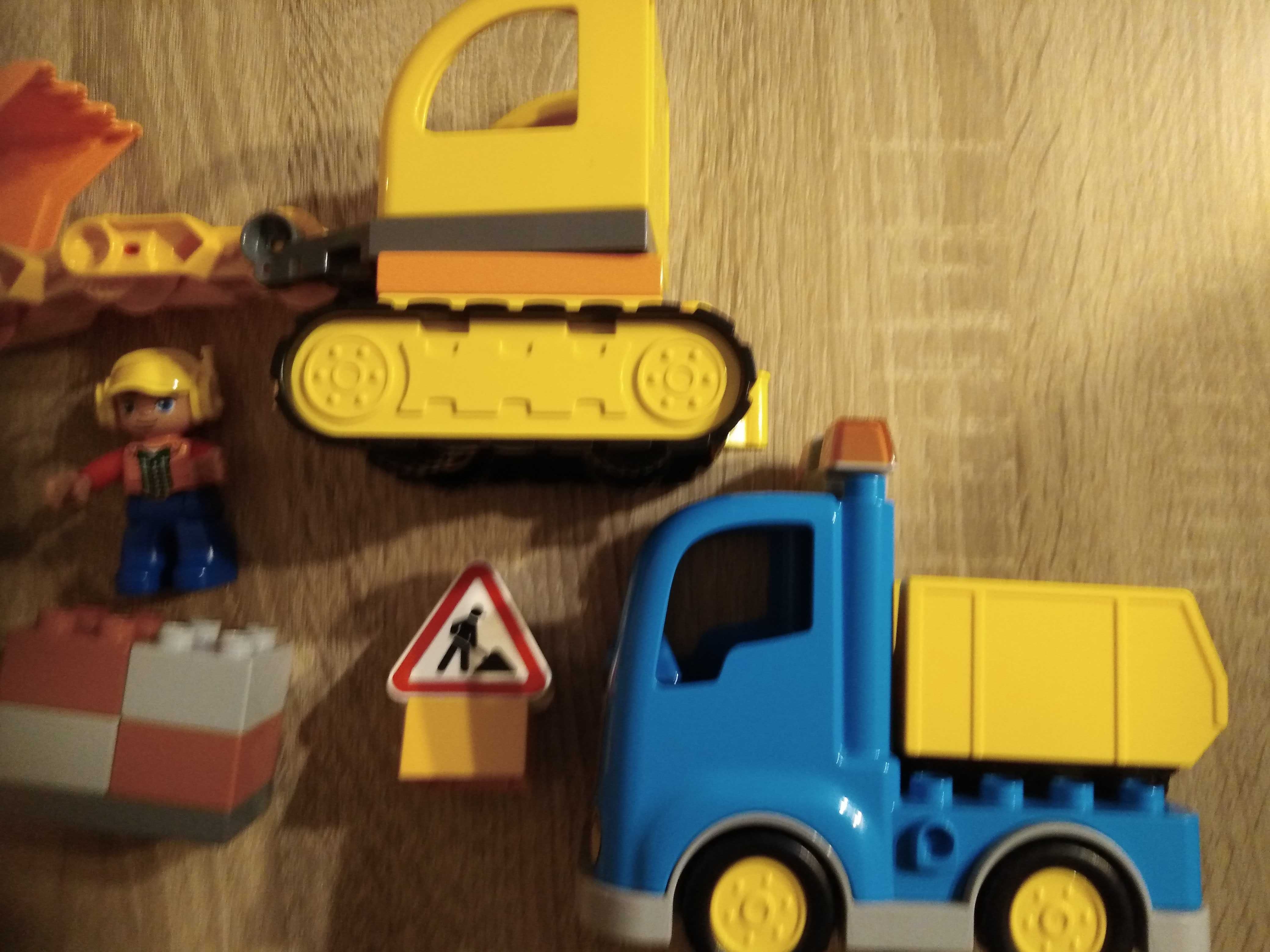 Lego Duplo 10812 ciężarówka i koparka gąsienicowa