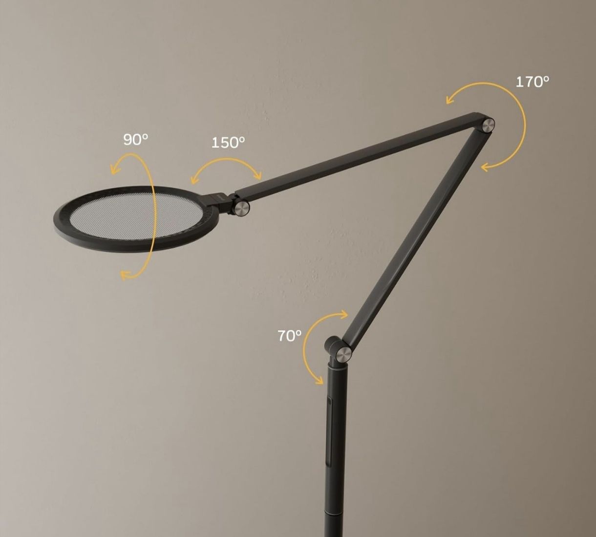 Lampa stojąca LED z pilotem Honeywell F01bk