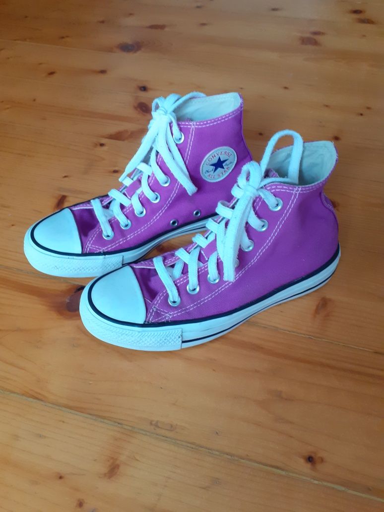 Trampki Converse fioletowe rozm. 36.5