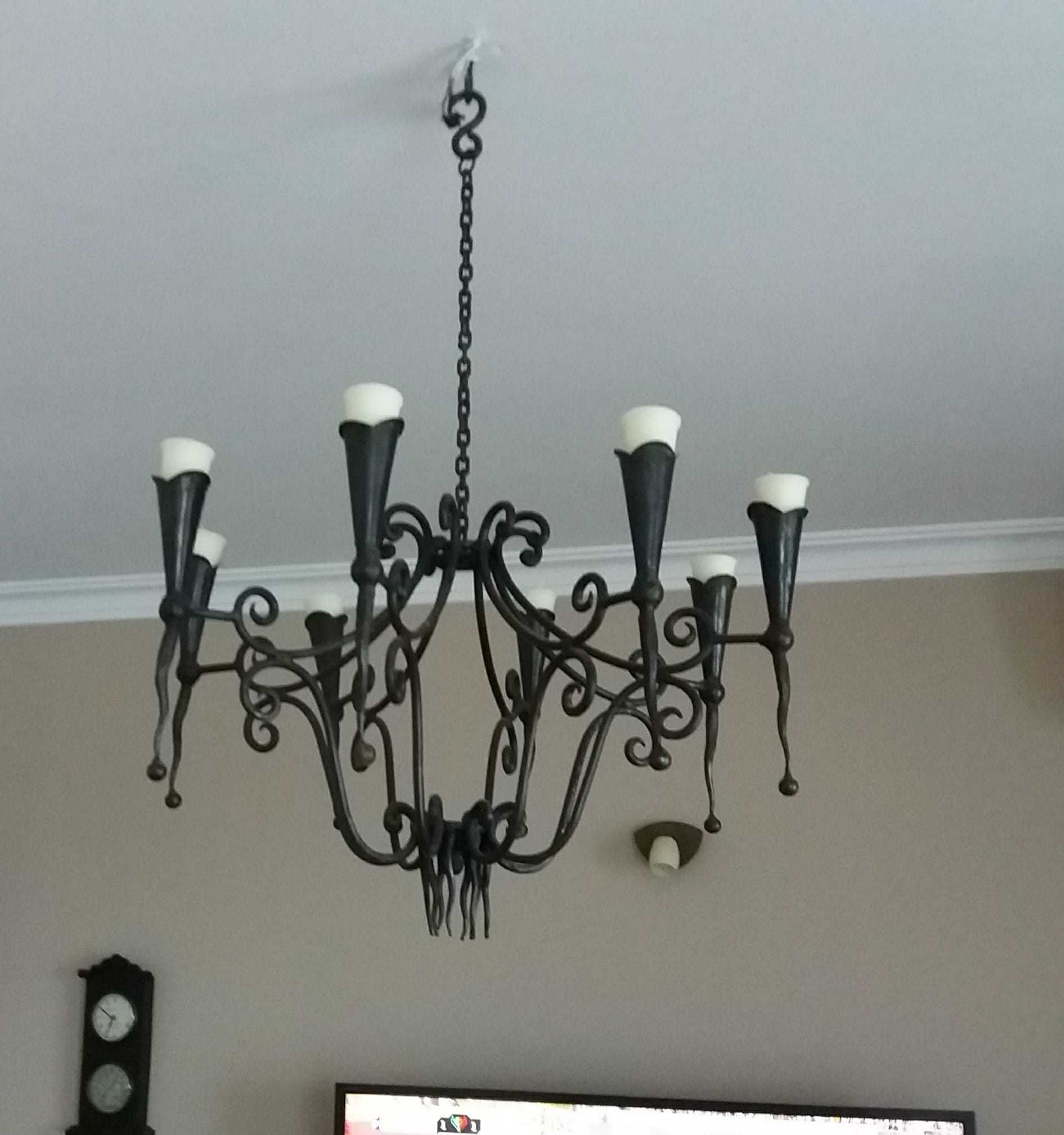Candelabro de tecto