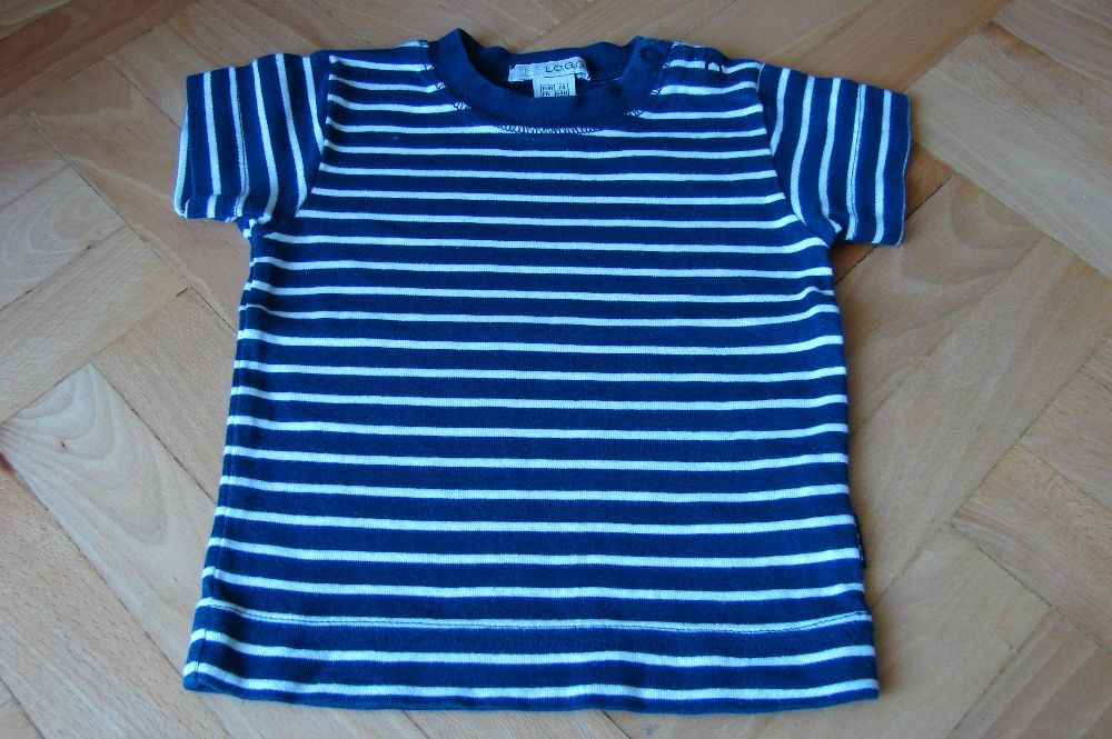 Koszulki, bluzki, T-shirty r.74 (6-9 m-cy) zestaw 5 szt.
