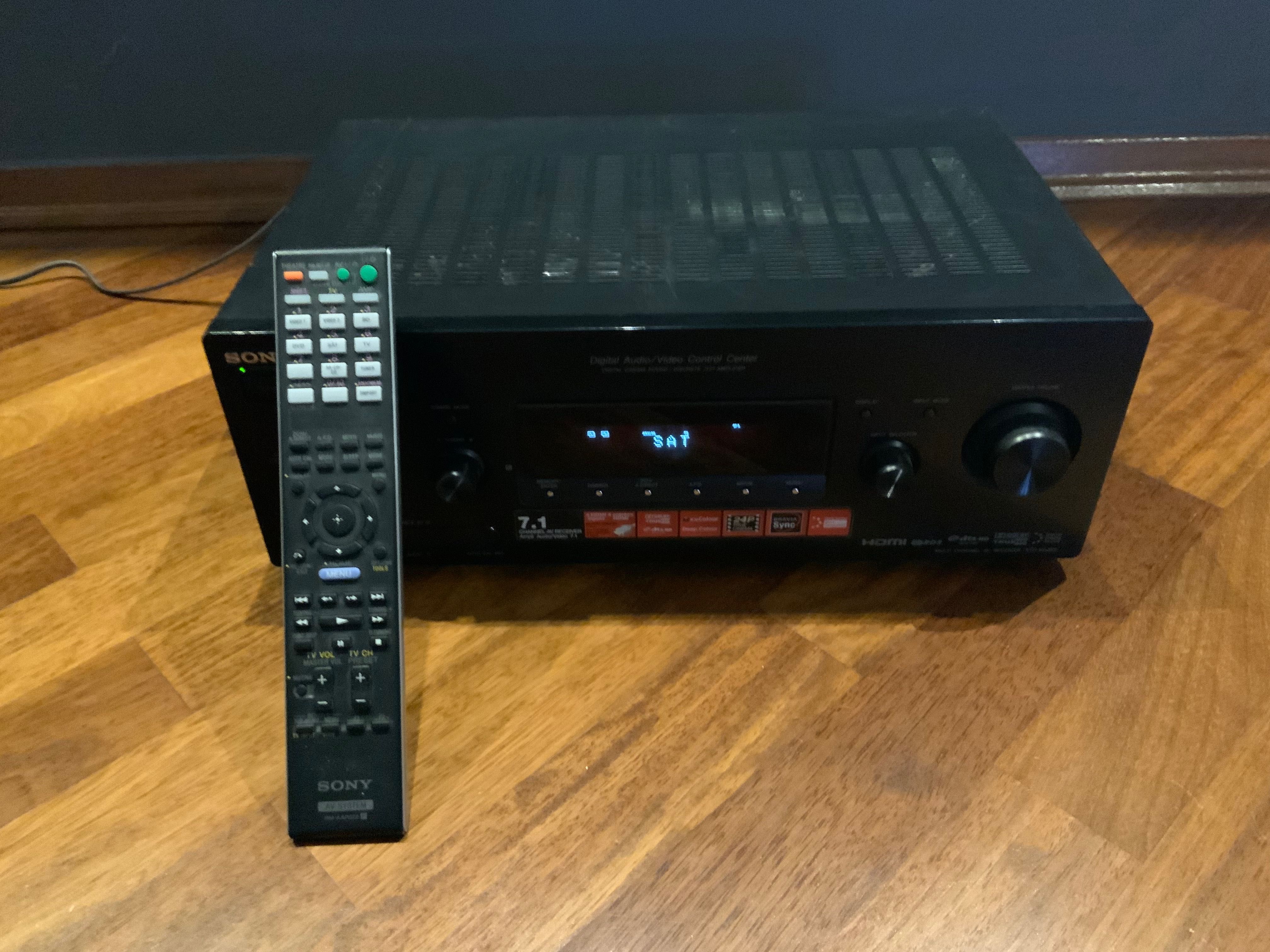 Sprzedam Amplituner Sony STR-DG820 7.1 + kolumny głośnikowe