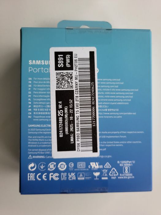 Dysk SAMSUNG T5 Evo 2TB SSD Portable