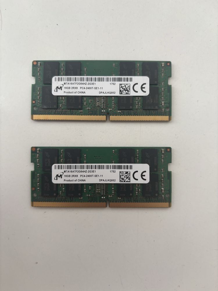 SODIMM Micron DDR4 16GB 2RX8 PC4-2400T
