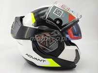 WYPRZEDAŻ Kask Szczękowy Blenda LS2 FF906 ADVANT Codex White Black