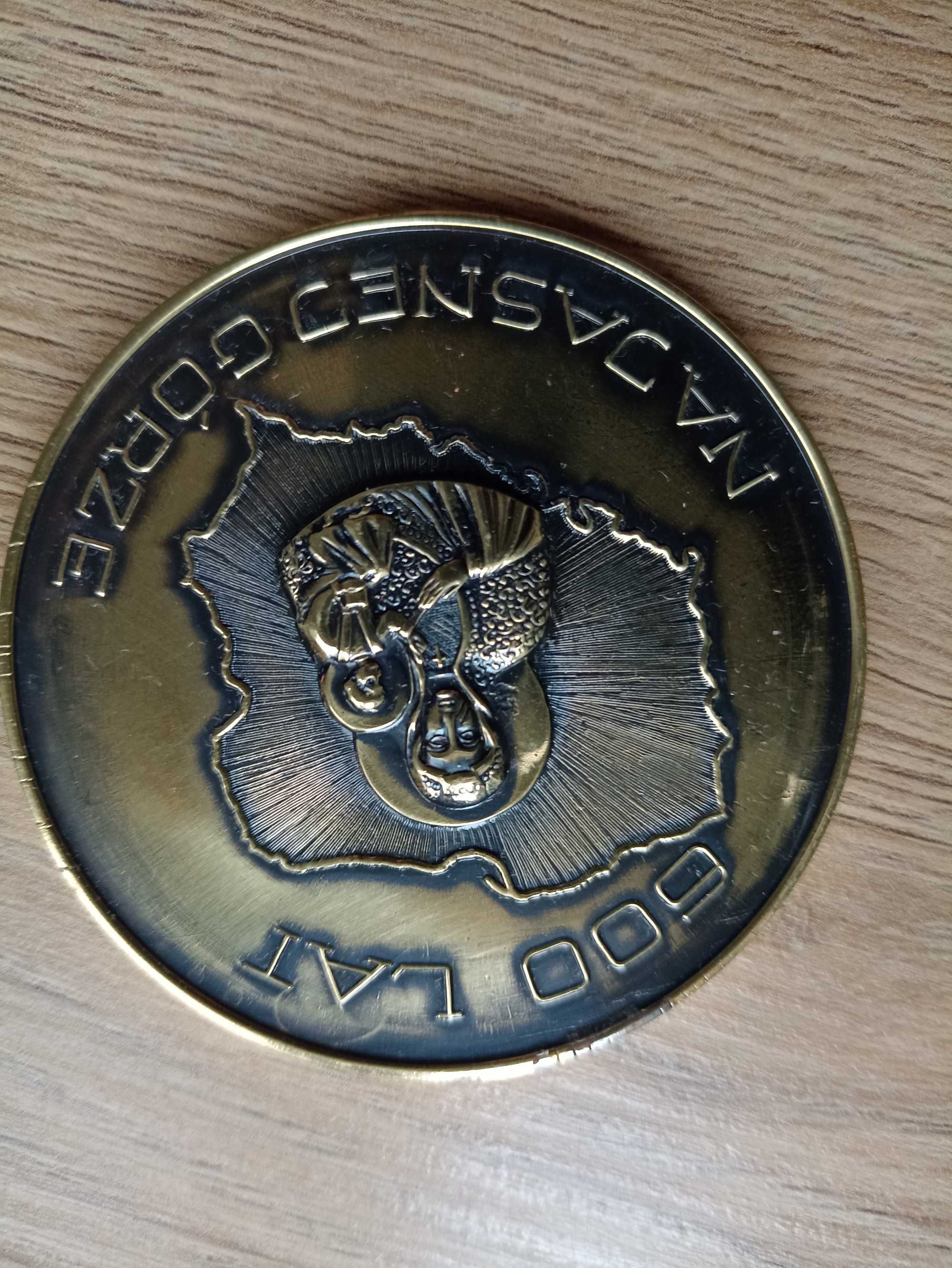 Duży medal Jan Paweł II waga 83,5 g.