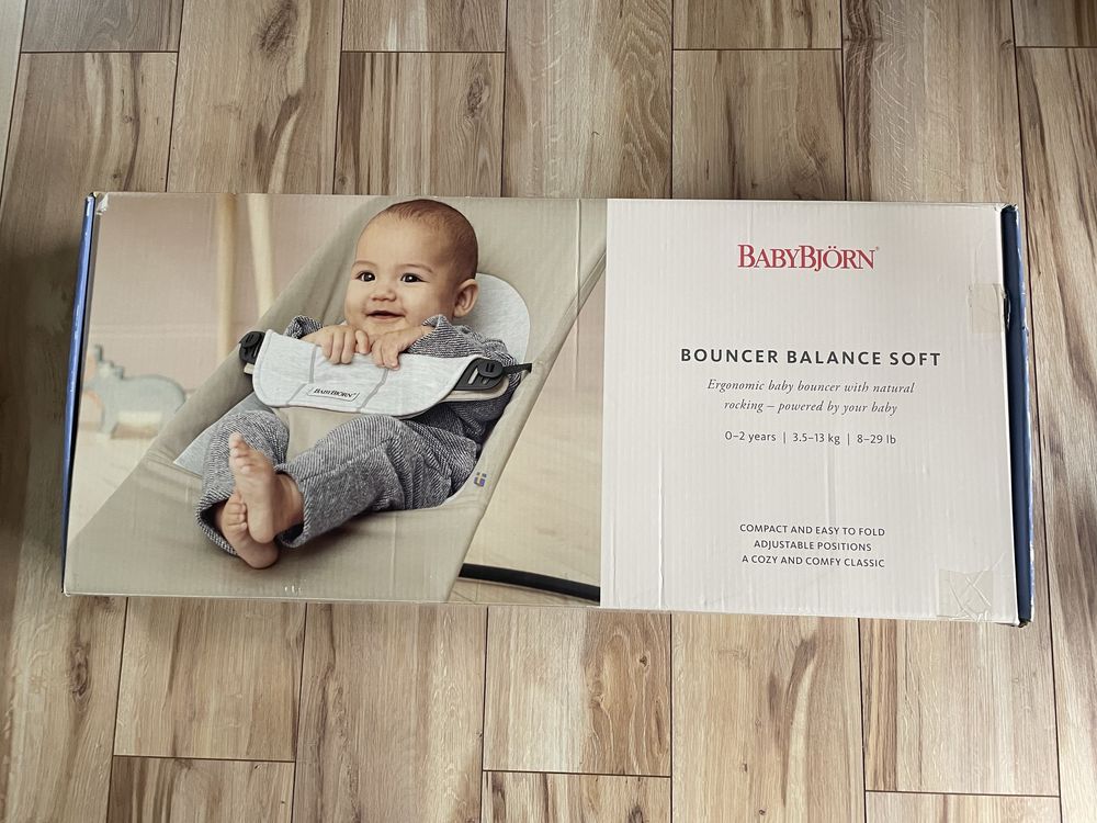 Leżaczek, bujaczek BabyBjörn