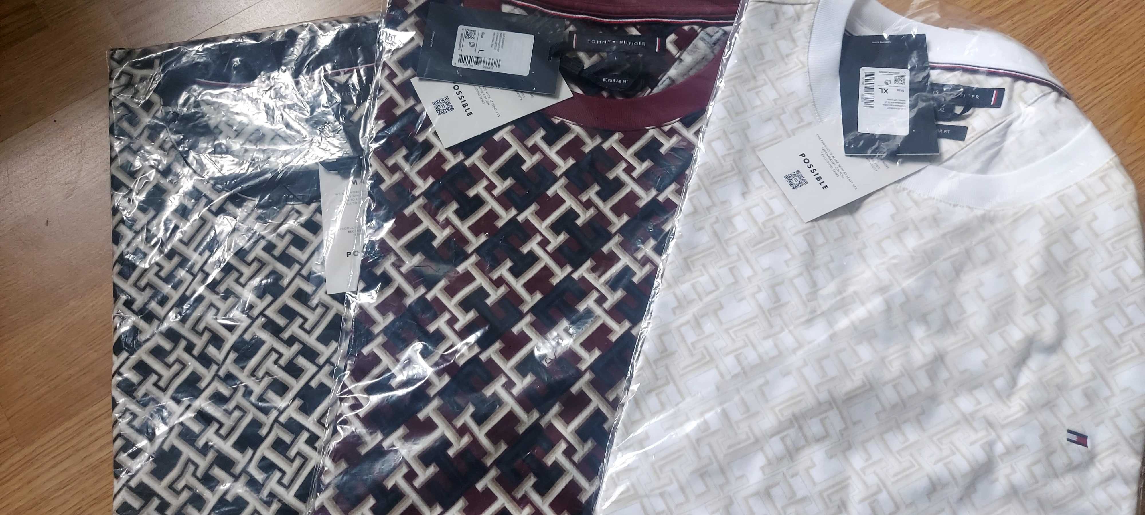 Tommy Hilfiger oryginalna koszulka monogram