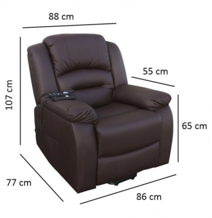 Poltrona Relax "Maximum" Manual C/ Massagens