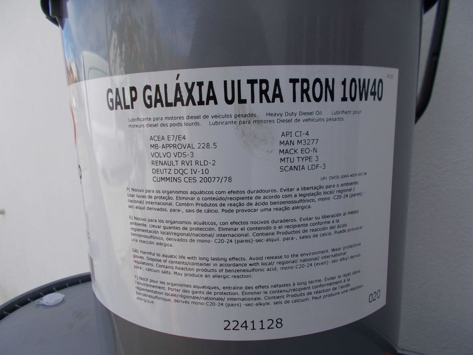 Galp Galaxia Ultra Tron 10W-40 ( 20 Lt )