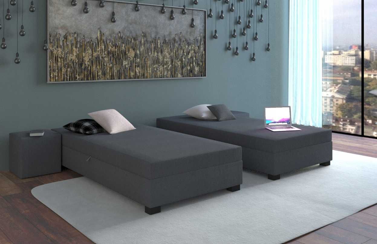 Łóżko jednoosobowe pojedyncze tapczan sofa kanapa DARMOWA DOSTAWA