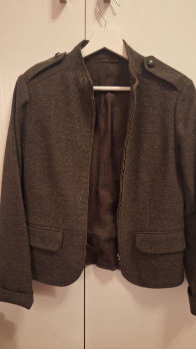 Marynarka w kolorze czekoladowym