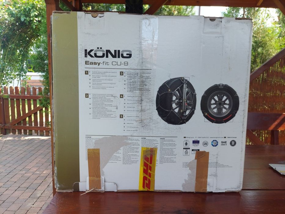 Łańcuchy śniegowe Konig Easy fit CU-9 łańcuchy na koła