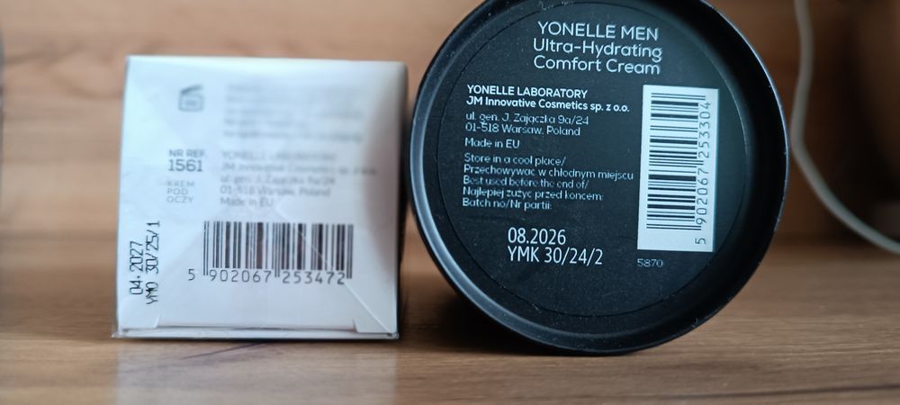 Yonelle MEN krem  łagodzący  nowy