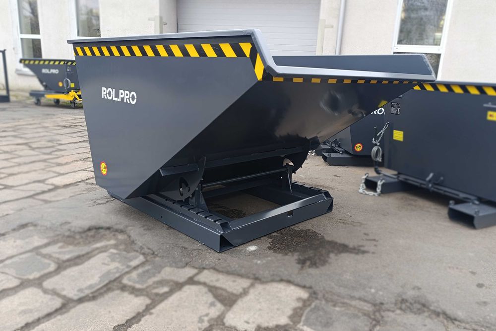 Kontener samowyładowczy/Koleba/Pojemnik do widlaka 1,5m3 NOWOŚĆ !!!