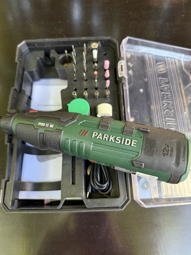 Гравер акумуляторний з набором PARKSIDE PFBS 12 B6