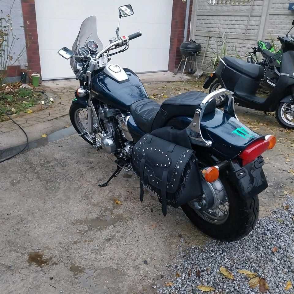 Kawasaki Eliminator 600. Na Niemieckich szyldach