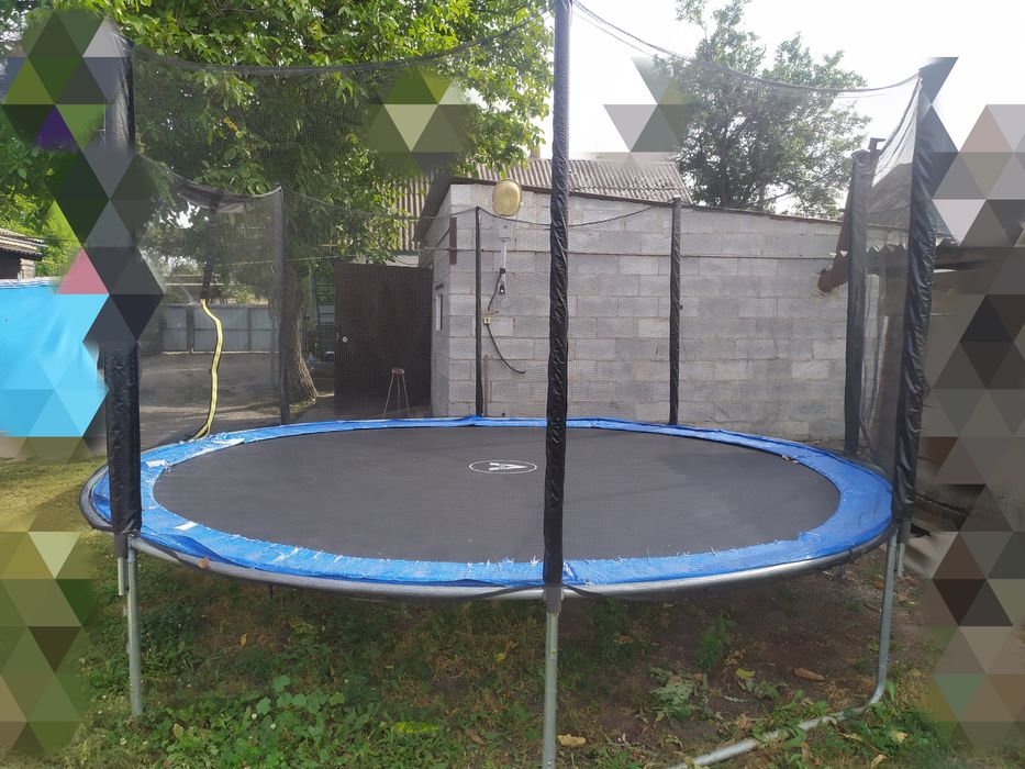 Продам батут б/у