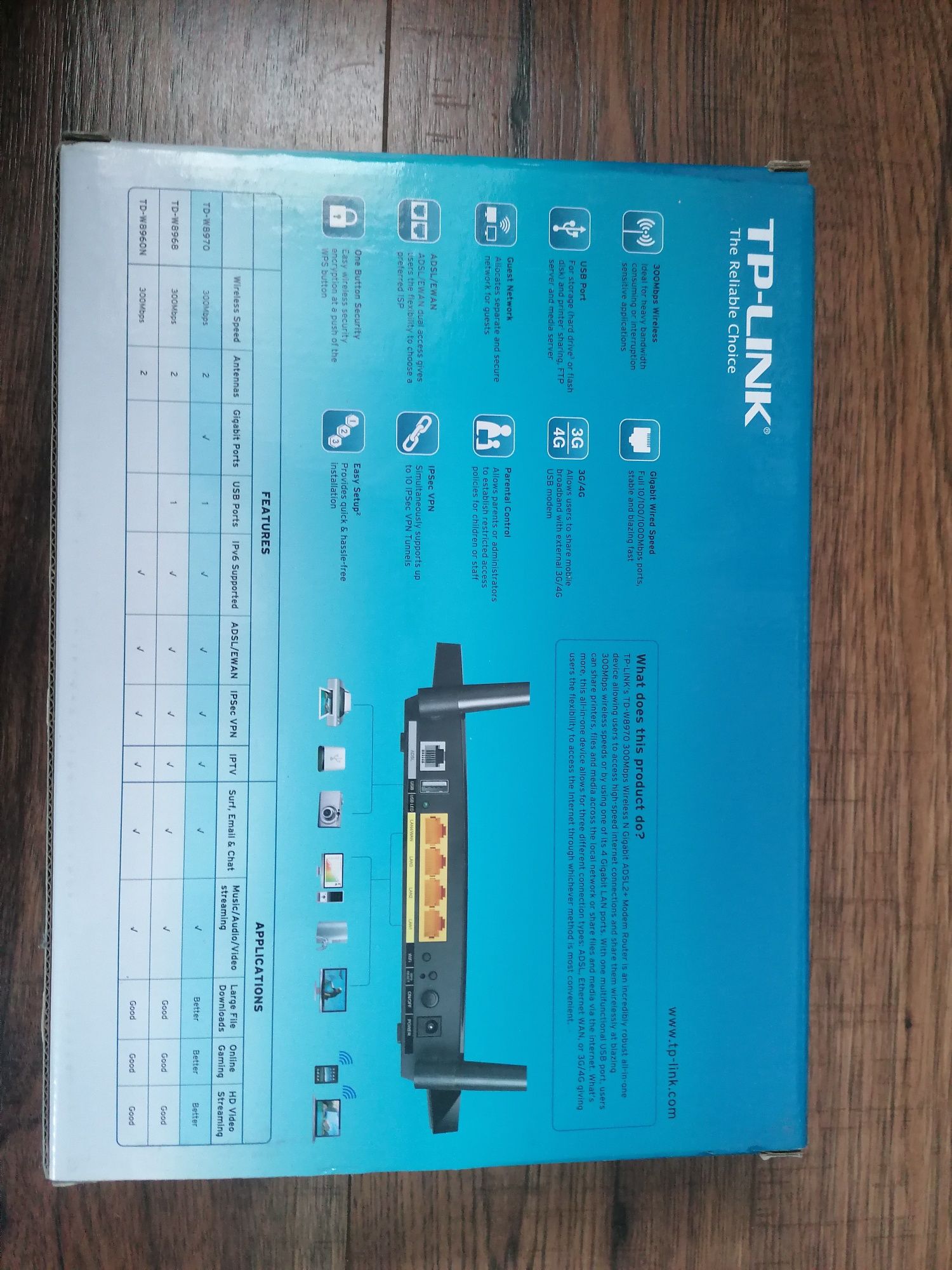 Router tp link adsl wifi