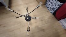Lampa wisząca Lanti złota 6 x E27 Alfa