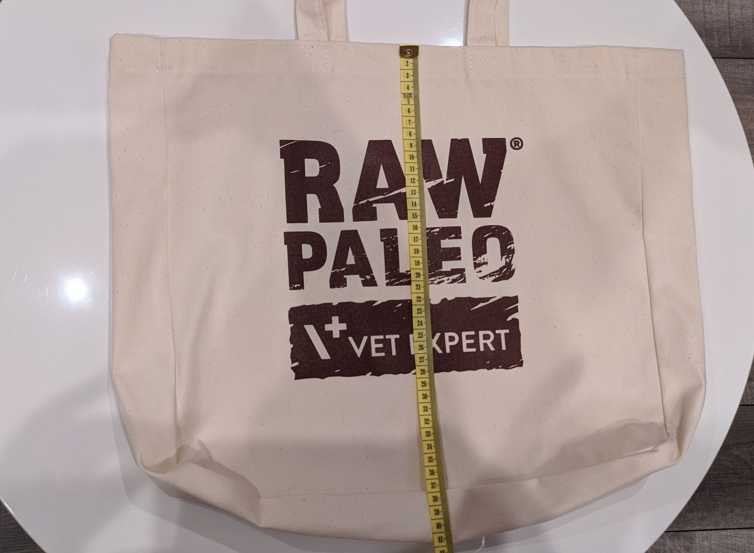 Duża torba bawełniana Raw Paleo Pies