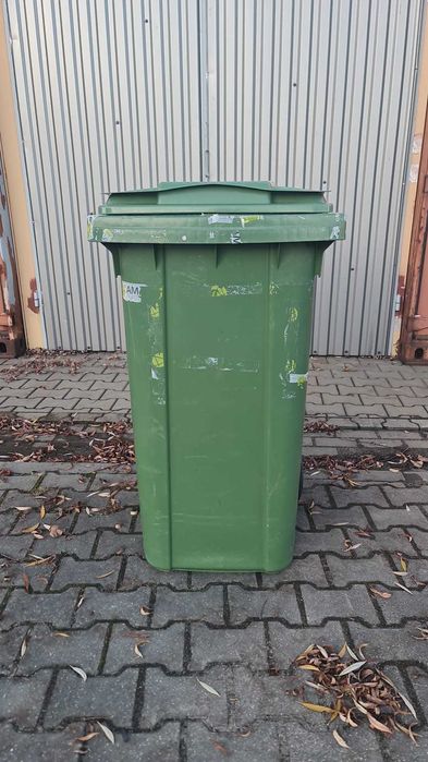 Pojemniki na odpady 240l zielony, żółty, czerwony