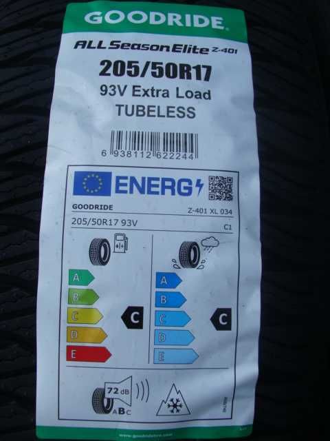 NOWE 205/50 R17 Goodride All Season Elite Z-401