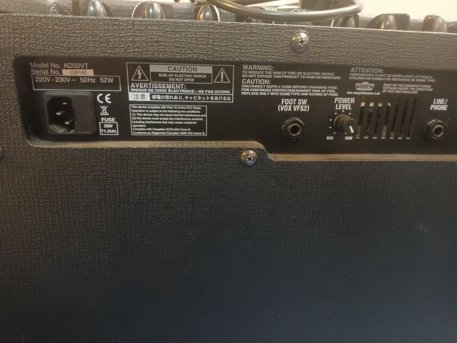 Piecyk Gitarowy Wzmacniacz AD50VT Komis Madej Sc