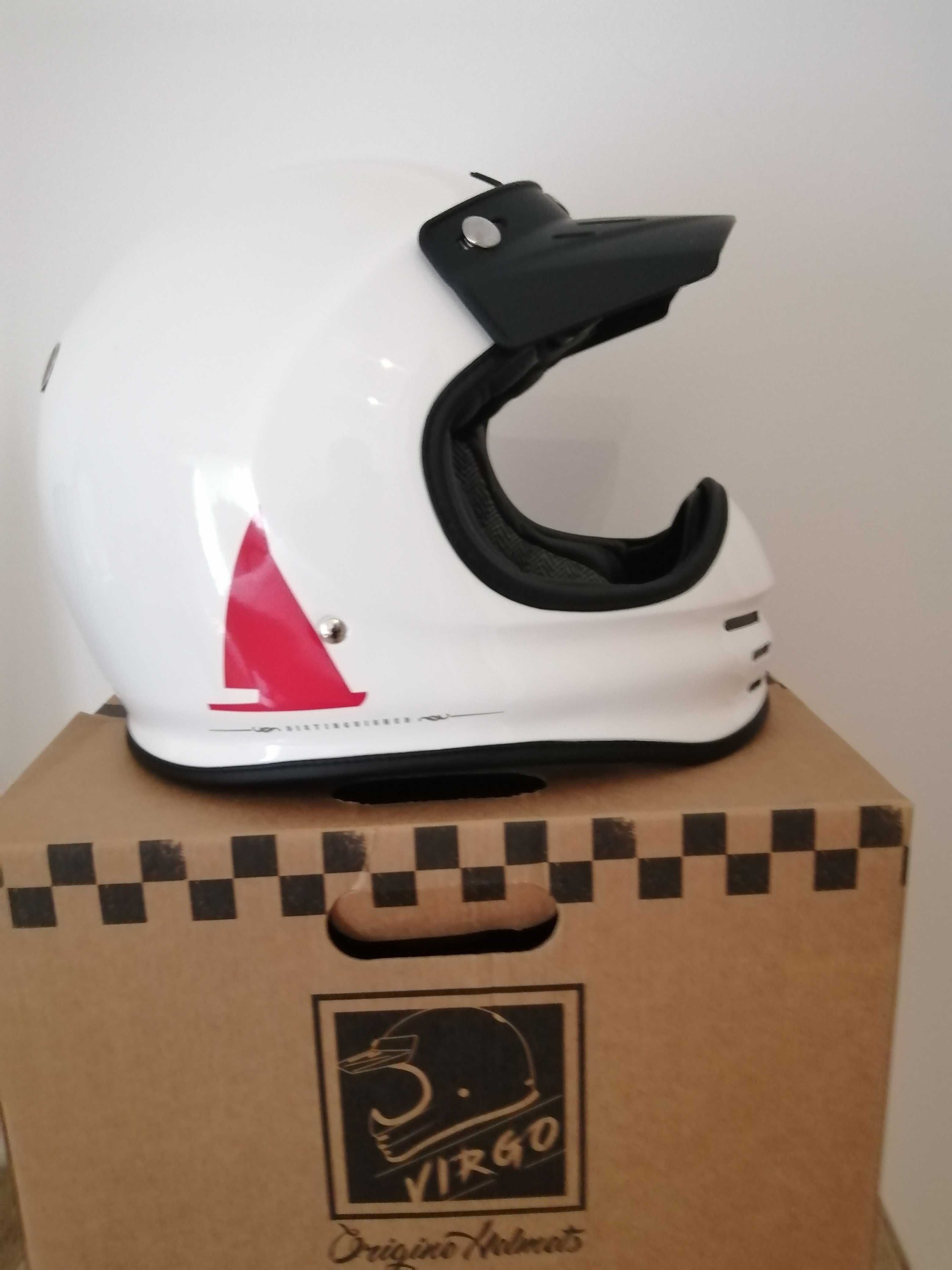 Capacete Origine Virgo M como novo
