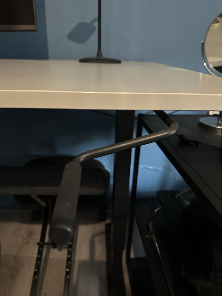 Biurko regulowane IKEA TROTTEN 160x80