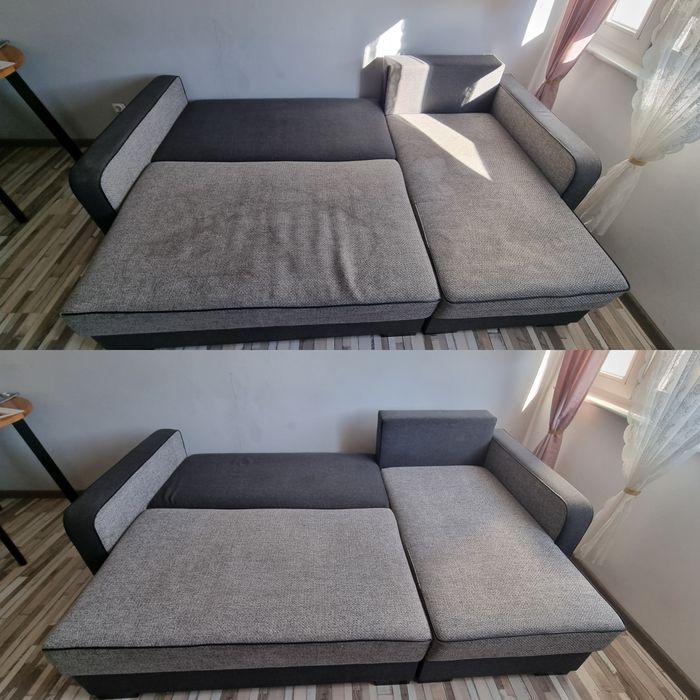 Pranie. Czyszczenie tapicerek narożników itp PODSZUSZANIE-MATERIAŁU