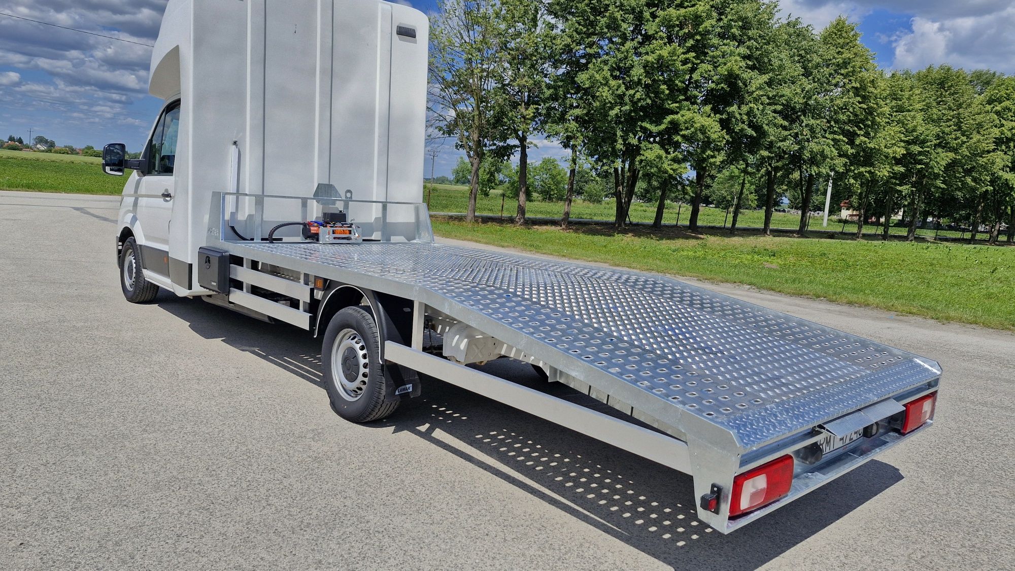 Autolaweta vw crafter rejestracja 12/2020