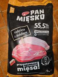 Karma dla psa Pan Mięsko Cielęcina Z Indykiem Chrupki M 9kg