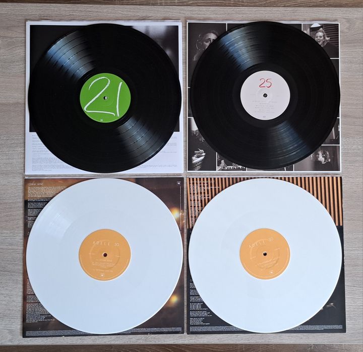 Adele - 3 albumy - 21, 25, 30 - WINYL VINYL