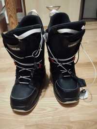 Buty snowboardowe Wed'ze Boogey czarne EU 39