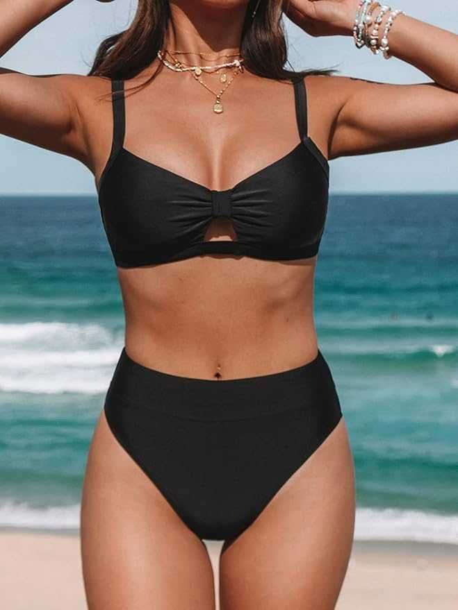 Strój kąpielowy dwuczęściowy bikini komplet rozmiar XL