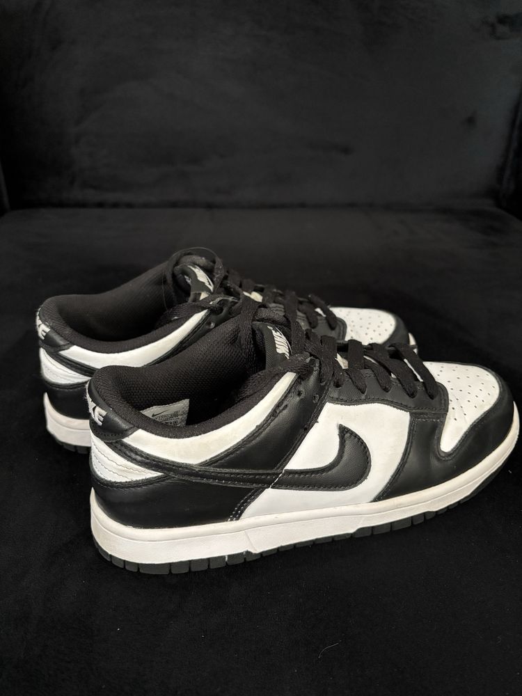 Buty Nike Dunk Low GS Black-White Stan BDB Rozmiar 38