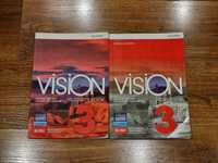Książki Vision 3 (ćwiczenia + podręcznik)