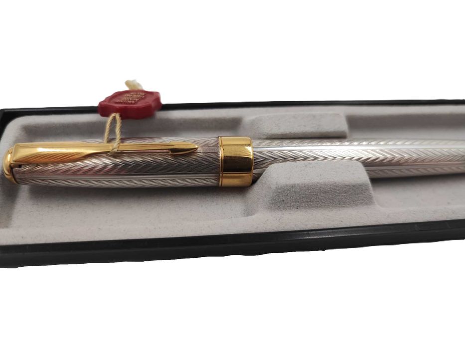 Parker Sonnet Fougere срібний корпус, перо 18к (М)