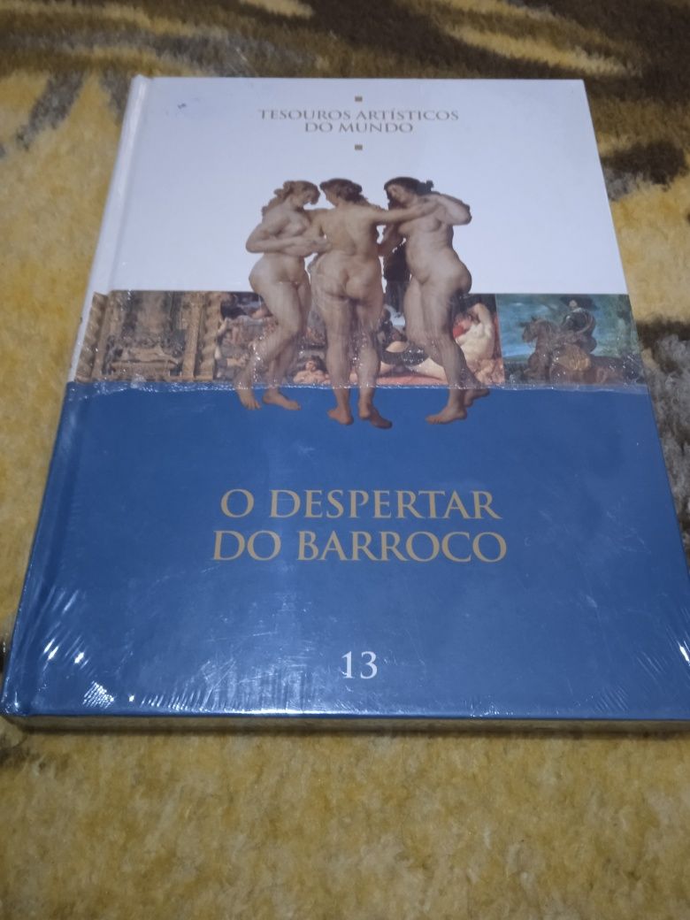 Vendo 7 livros novos tesouros artísticos do mundo