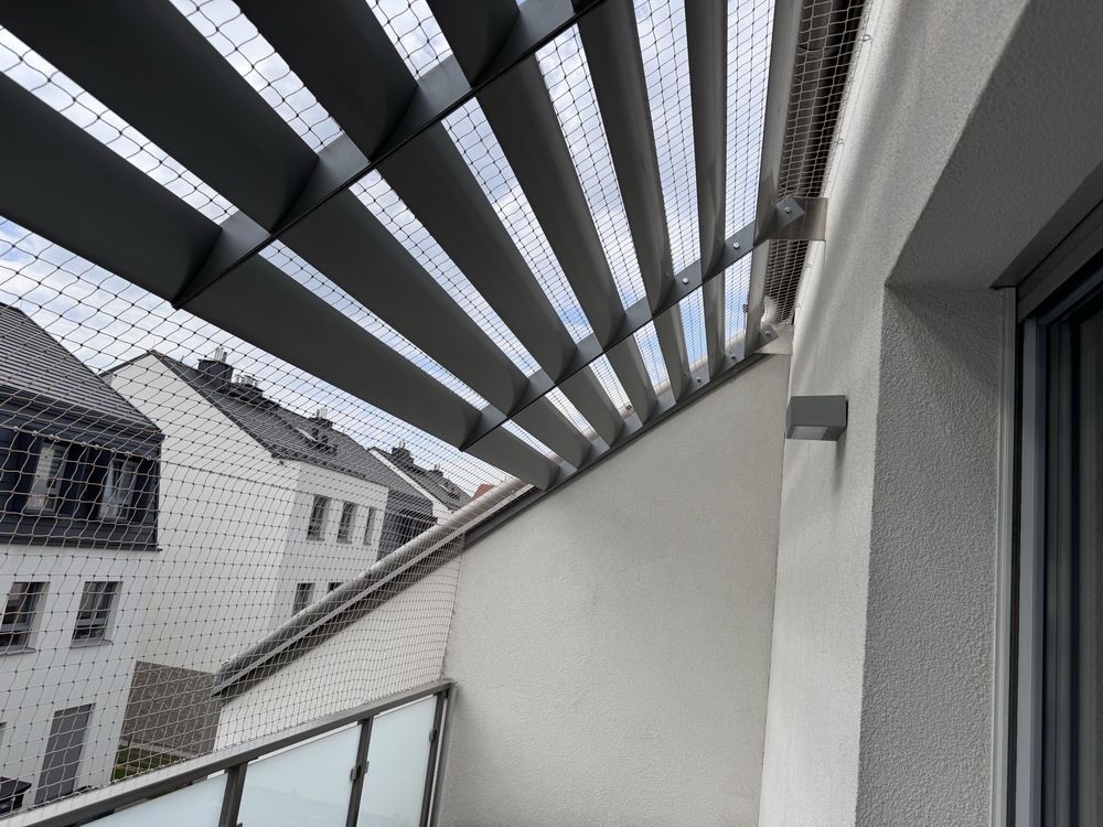 Siatka na balkon/dla kota/przeciwko gołębiom/montaż siatki