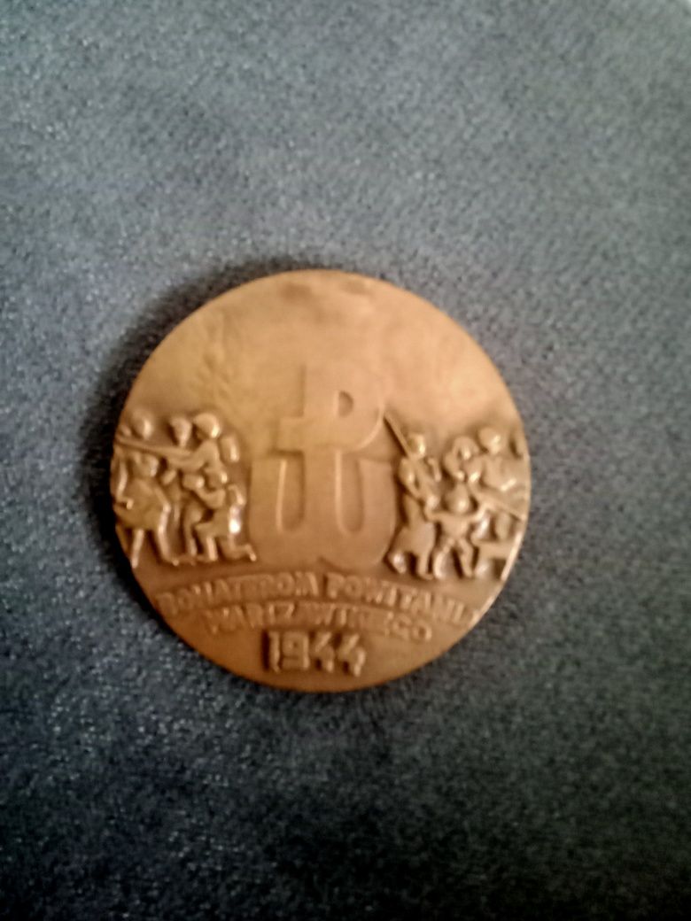 Stary kolekcjonerski medal okolicznościowy