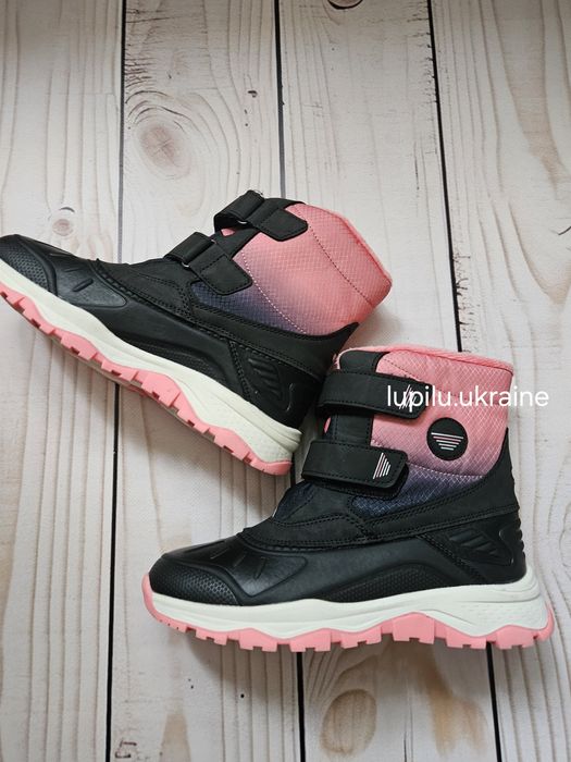 Pepperts 37 р термо чоботи на дівчинку зимові черевики