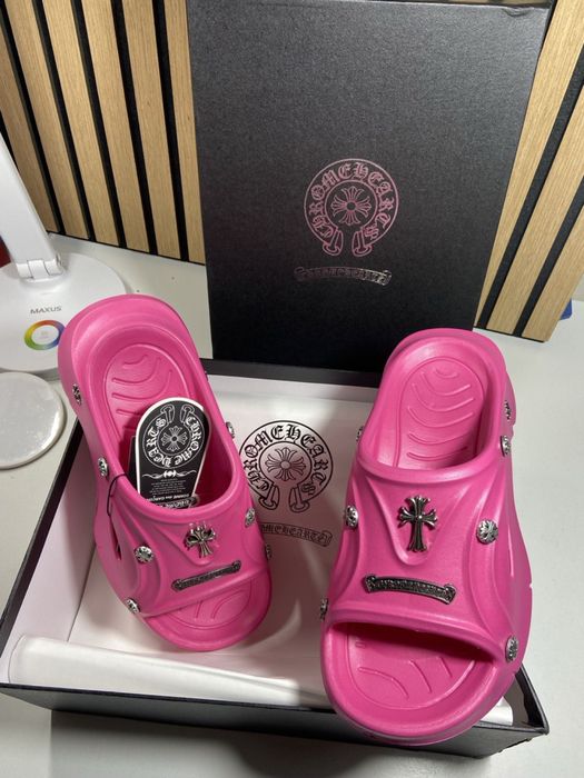 Chrome hearts шльопанці тапки