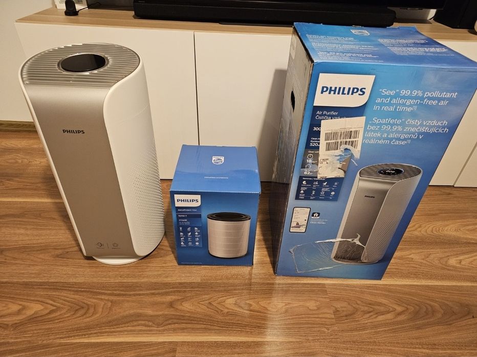OCZYSZCZACZ POWIETRZA Philips Dual Scan AC3059/51 + NOWY FILTR gratis