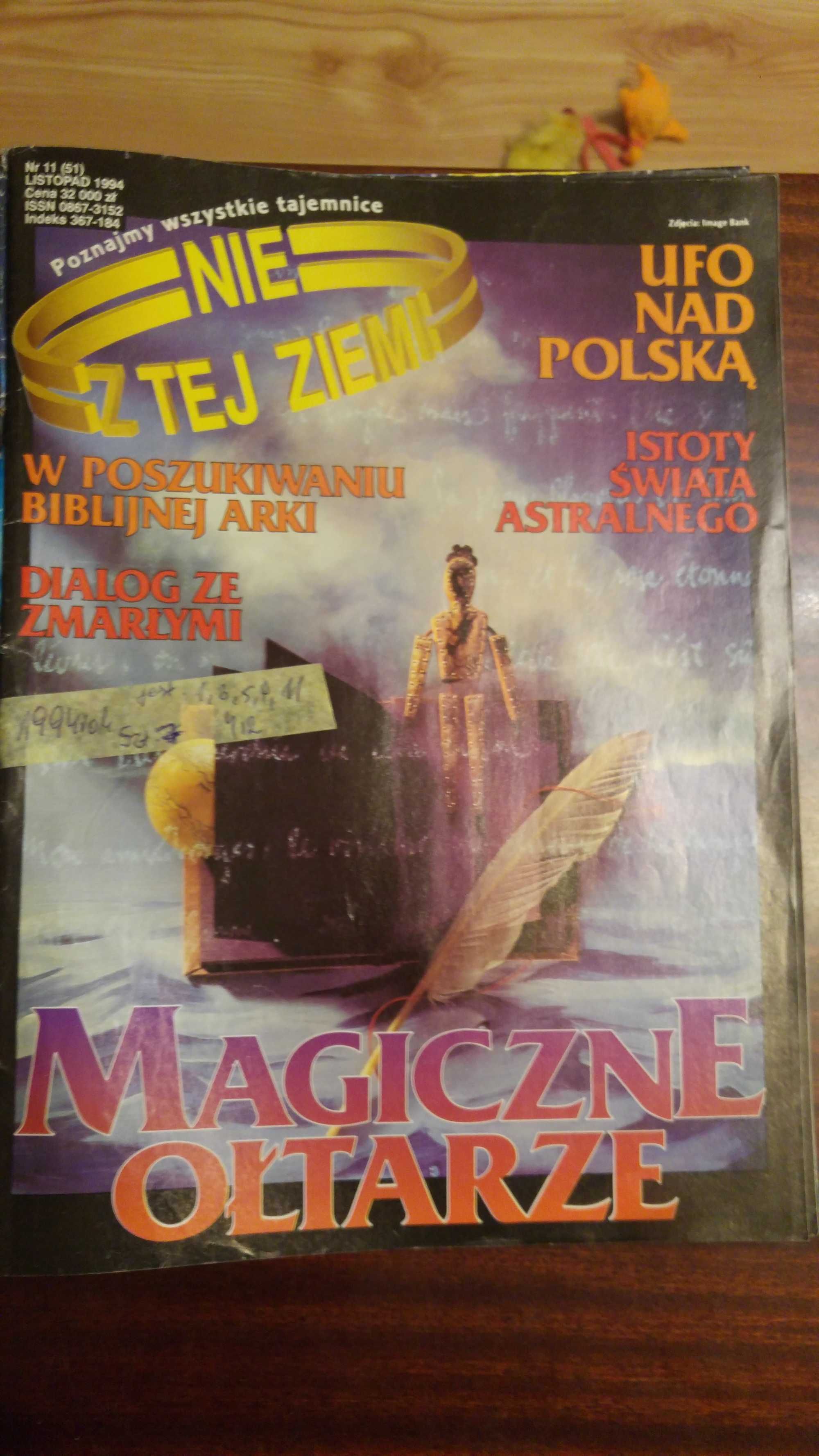 NIE Z TEJ ZIEMI czasopismo od 1991 roku, szt.34