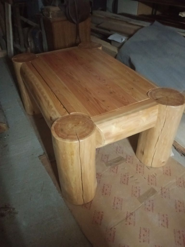 Ława, stół drewniany