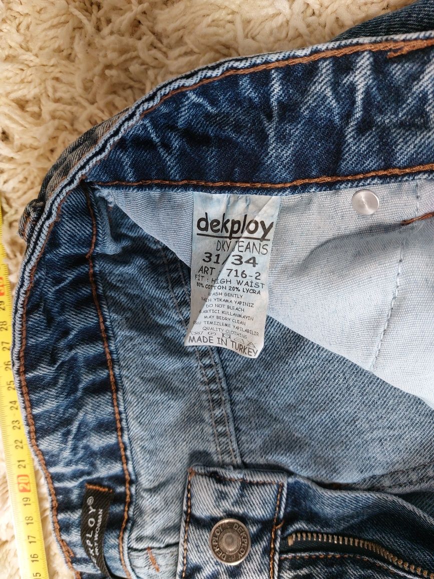 Джинсы Dekploy мом , идеальное состояние р.31/34