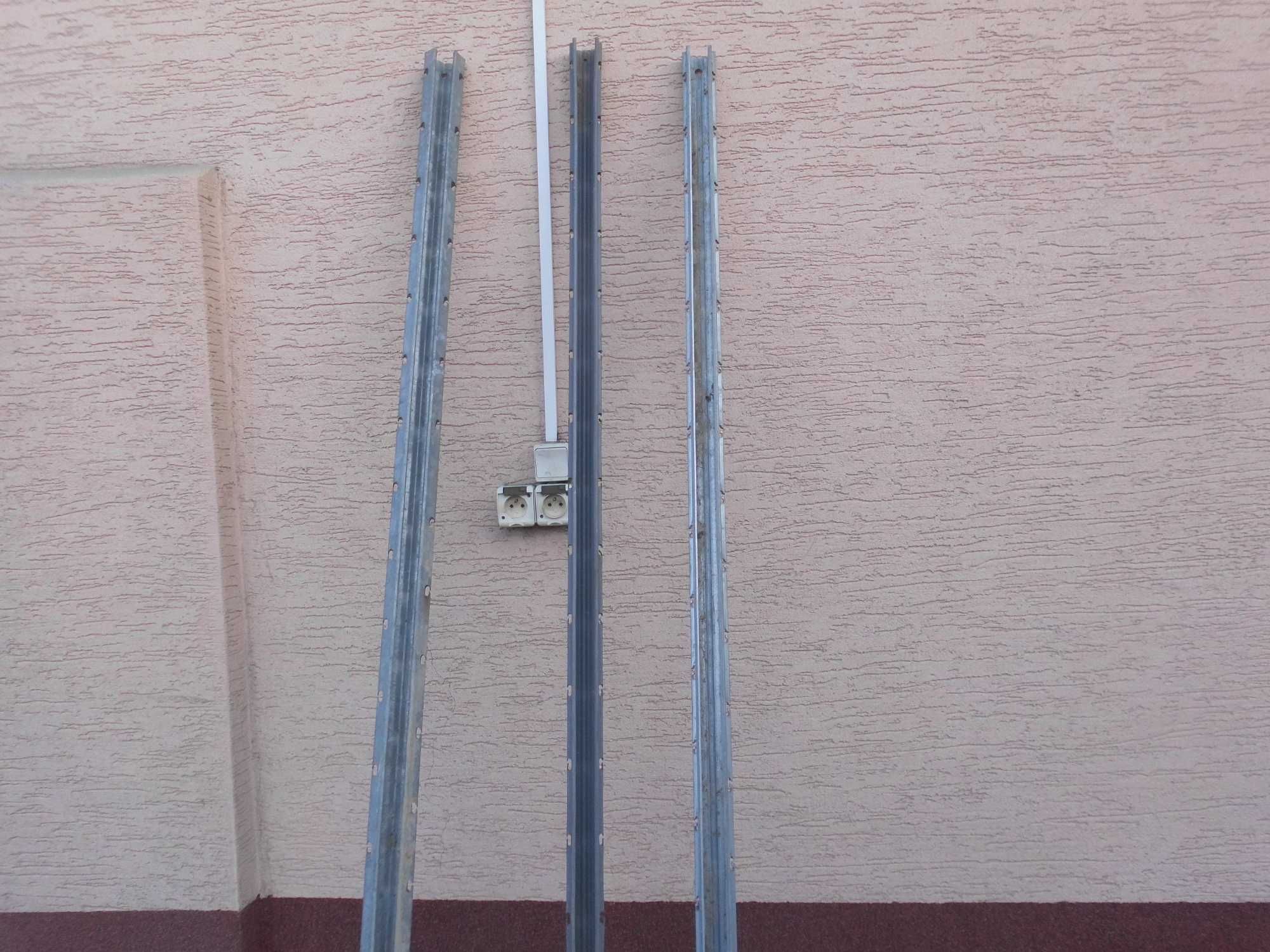 Słupki metalowe ocynkowane na ogrodzenia, winogron, maliny