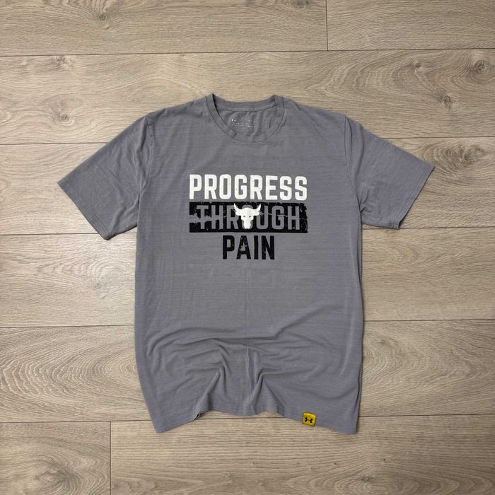 Спортивна футболка Under Armour Project Rock Progress through pain, L